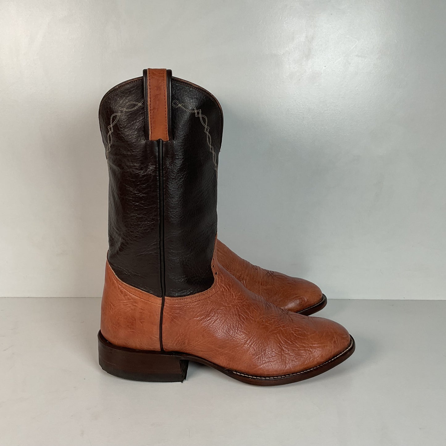 Carter’s Honcho Roper Boots 11.5 E Custom USA Made Bozeman