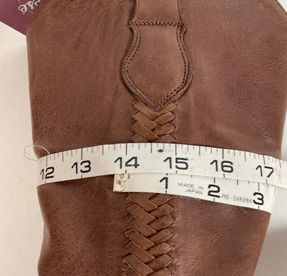 Lucchese Chelsea Braided Riding Boots 6 B Original Box