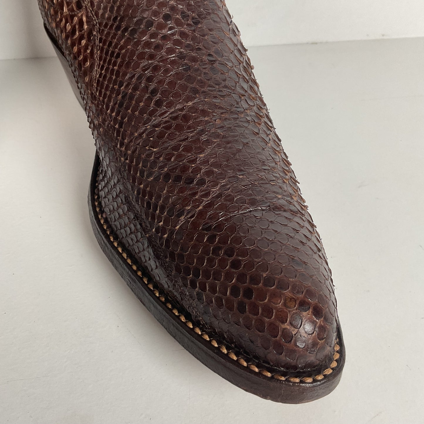 Vintage Dan Post Snakeksin Cowboy Boots | Exotic | USA Made | Men’s 9.5 D