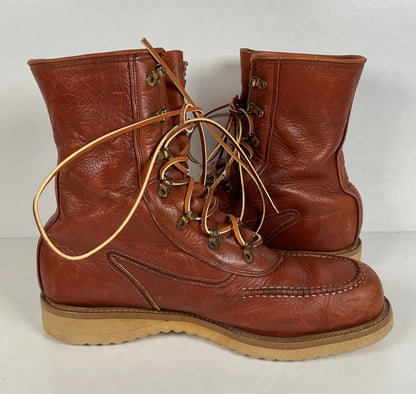 Vintage Montgomery Ward Powerhouse Boots | Moc Toe | Men’s 12 D
