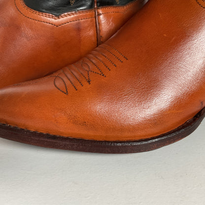 Vintage Panhandle Slim Cowgirl Boots | Sienna Brown | Women’s 8.5 B