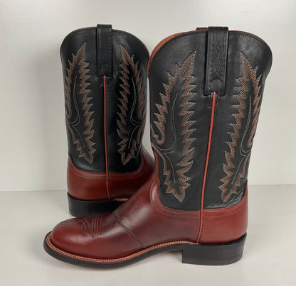 Lucchese 2000 Cowboy Boots | USA Made | Extra Wide | Men’s 8.5 EE