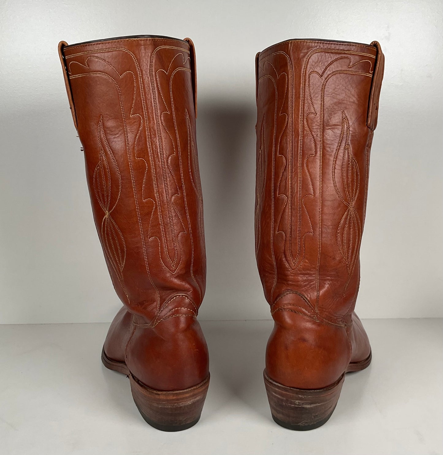 Vintage Frye Cowboy Boots | Black Label | Rancher | 1970s | Men’s 11 D