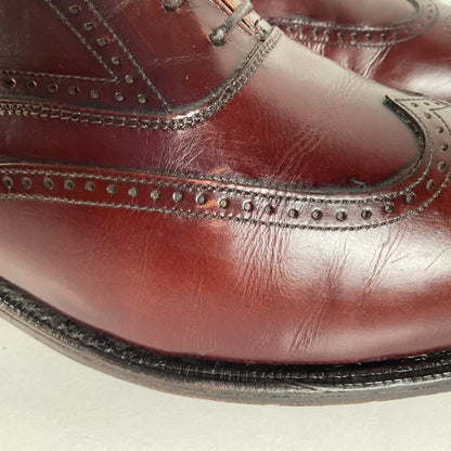 Vintage Johnston Murphy Aristocraft Oxford Shoes 8.5 D USA (2) Pairs USA Made