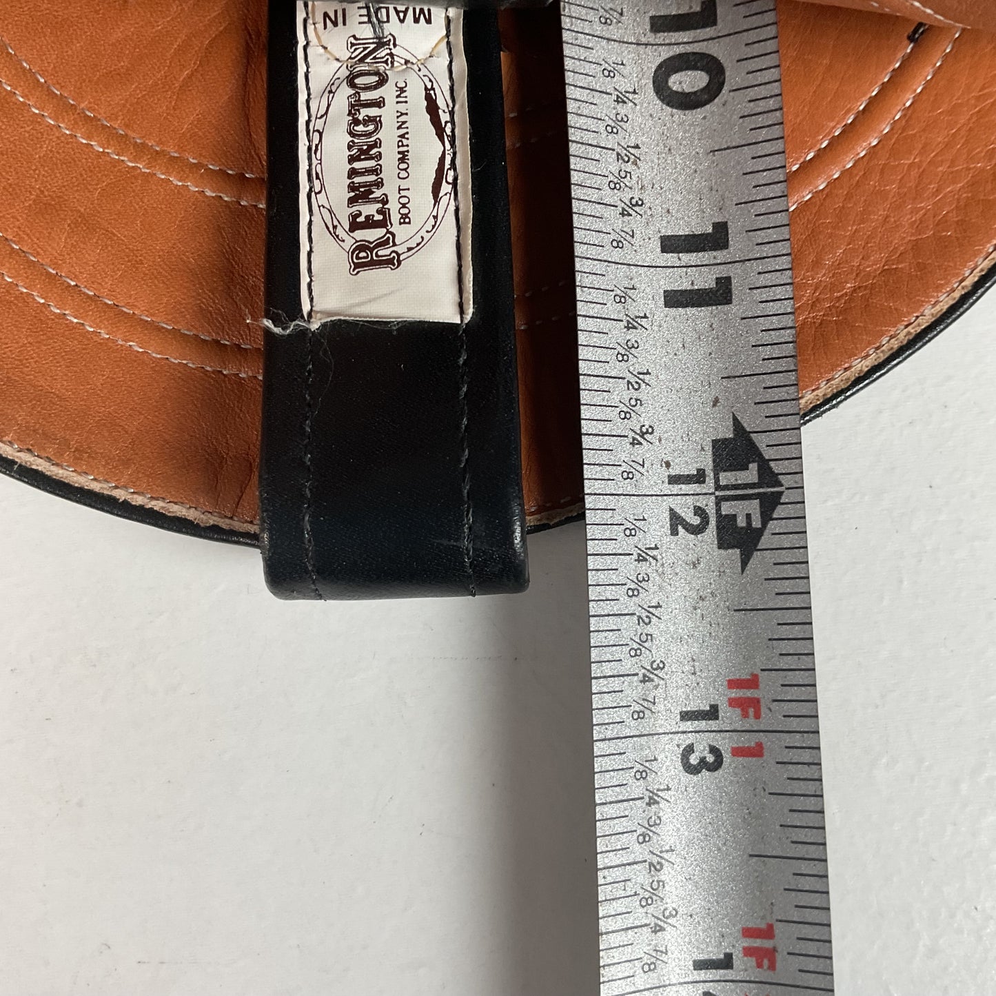 Remington Natural Alligator Cowboy Boots 9 D Body Cut