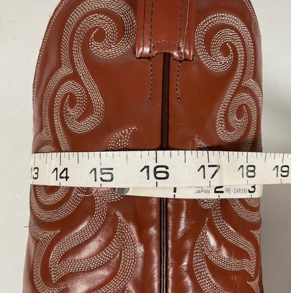 Vintage Tony Lama Teju Lizard Cowboy Boots | Gold Label | Narrow | Men’s 9.5 B