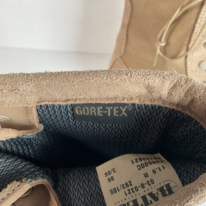 Bates Temperate Climate Combat Boots 11.5 R USA Made Desert Tan