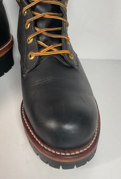 Vintage Chippewa Super Logger Boots | Soft Toe | USA Made | Men’s 9.5 D