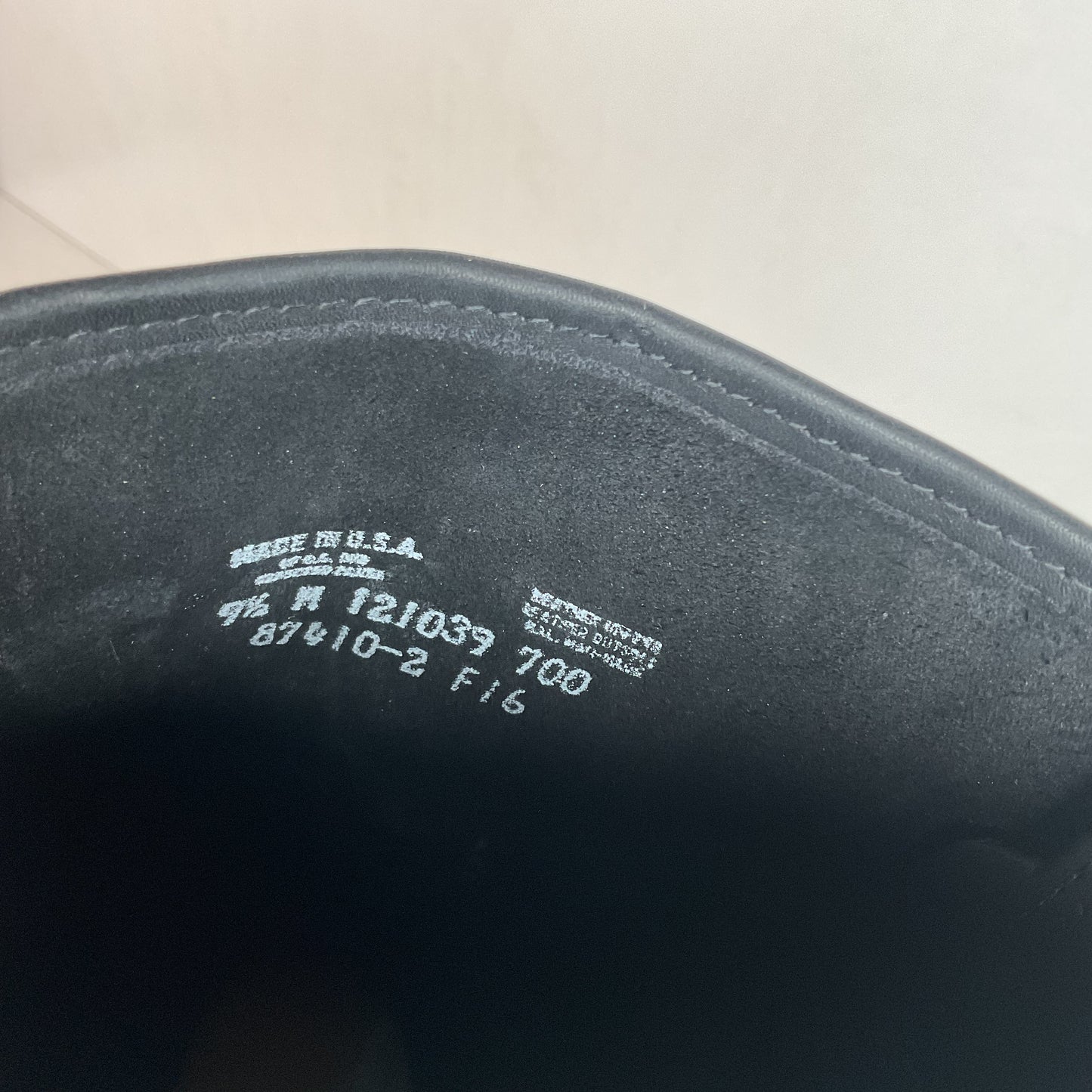 Frye Men’s Black Oiled Cavalry Boots 9.5 M USA Made Campus