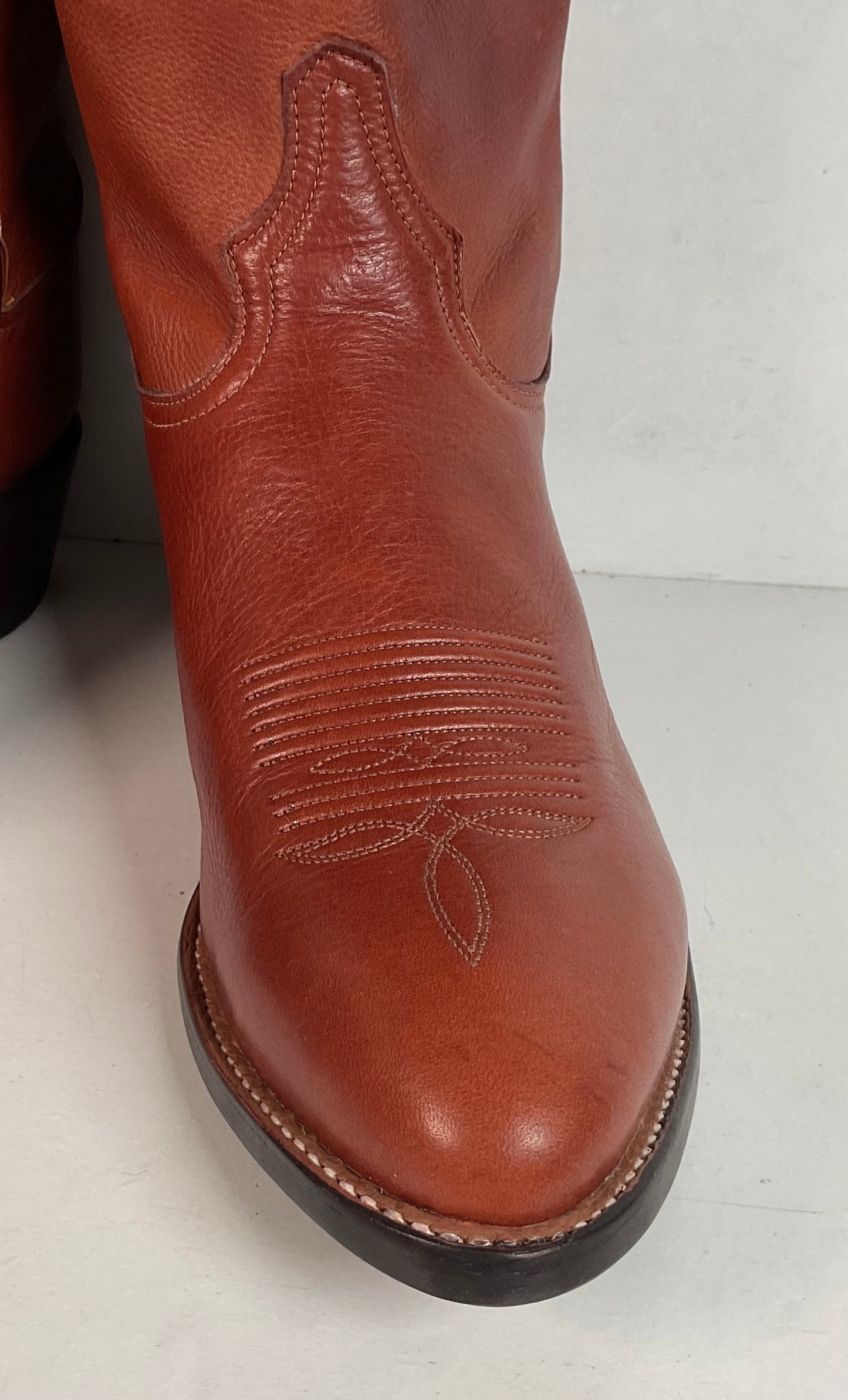 Tony Lama Ol’ Buck Cowboy Boots 9.5 D Deer Buck Skin