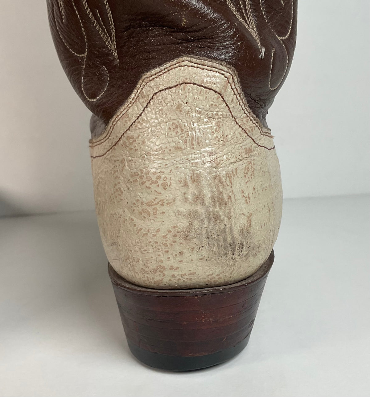 Vintage Justin Exotic Antelope Cowboy Boots | USA Made | Men’s 8 D
