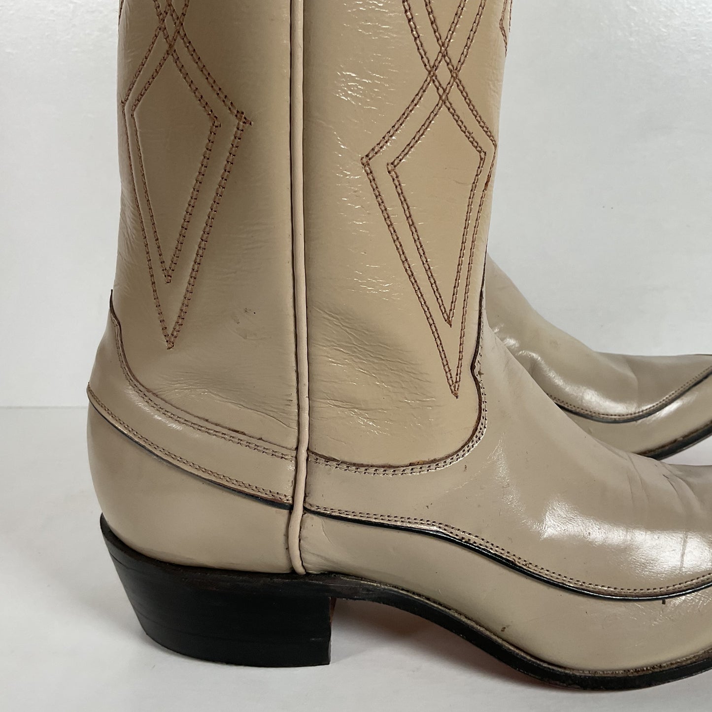 Vintage Justin Algonquin Cowgirl Boots | Old Fort Worth Label | Women’s 5 C