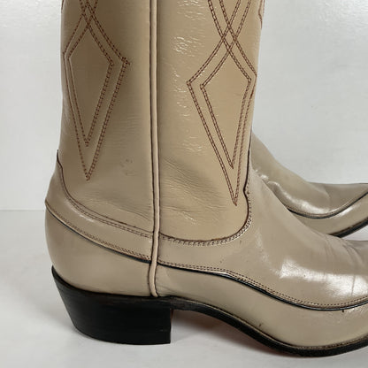 Vintage Justin Algonquin Cowgirl Boots | Old Fort Worth Label | Women’s 5 C