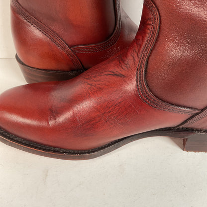 Vintage Frye Dorado Riding Boots 7 B USA Made Campus Original Box