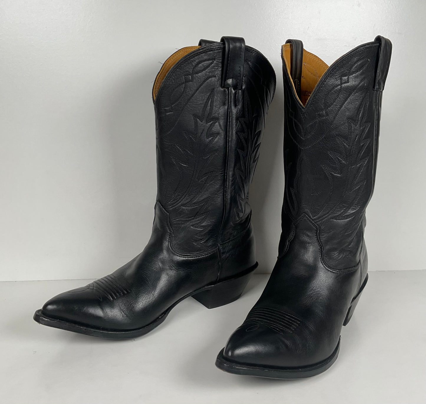 Vintage Nocona Deer Tan Cowboy Boots | USA Made | Men’s 10 C