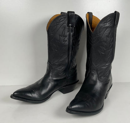 Vintage Nocona Deer Tan Cowboy Boots | USA Made | Men’s 10 C