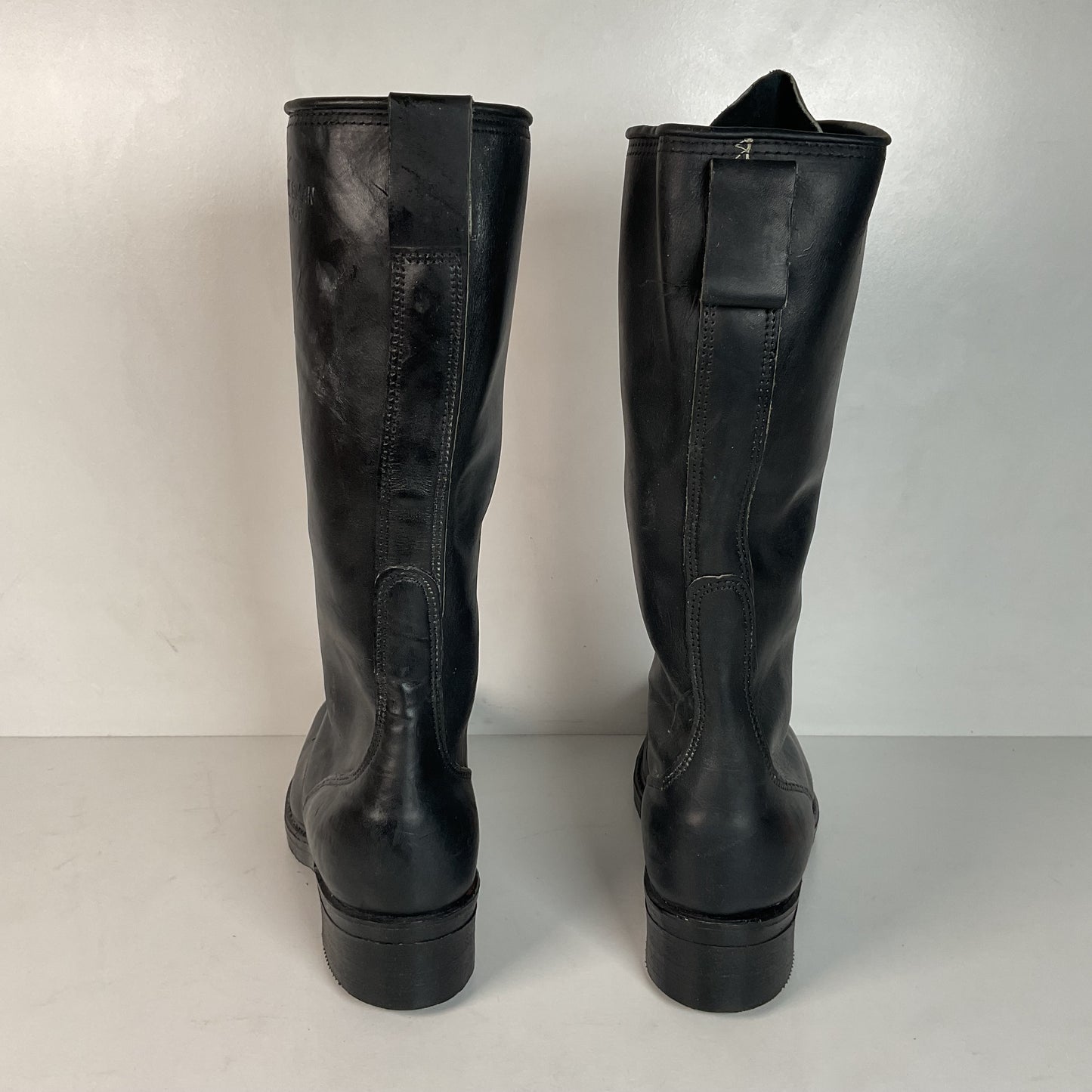 Vintage Carolina Linesman Lace Up Boots 9.5 E USA Made Pole Climber