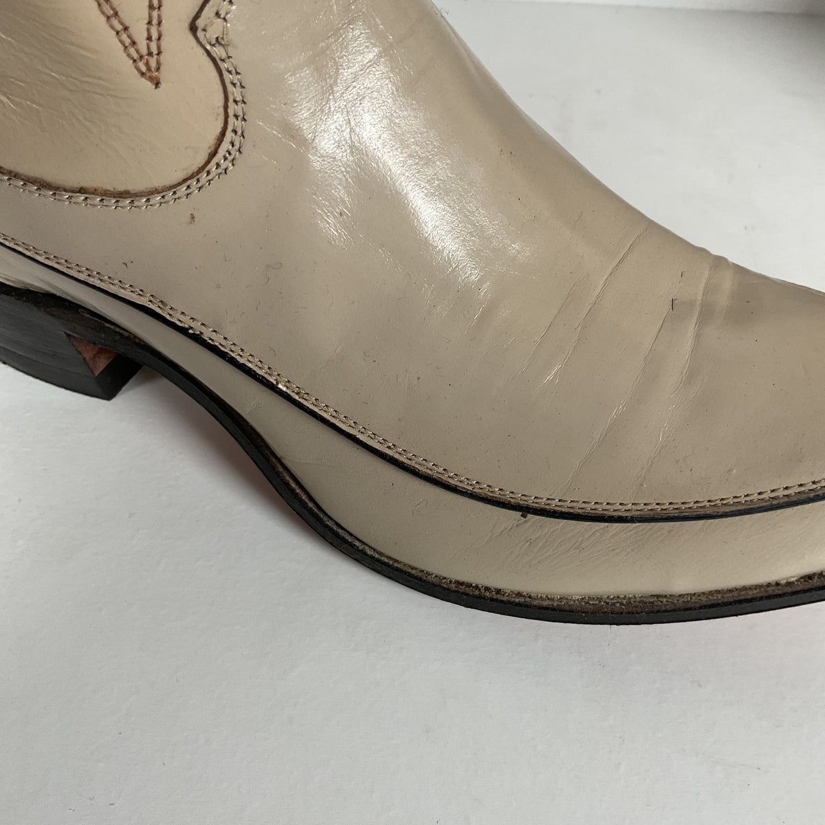 Vintage Justin Algonquin Cowgirl Boots | Old Fort Worth Label | Women’s 5 C