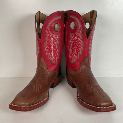 Nocona Shorty Buckaroo Boots 11.5 D Punchy USA Made