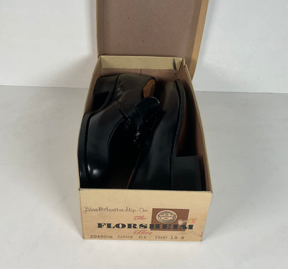 Vintage Florsheim Camden Slip-On Loafer | 1970s | Narrow | 10 B