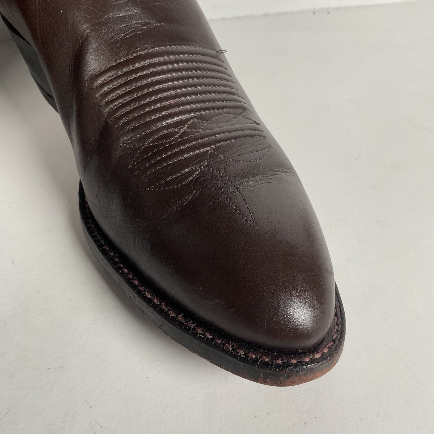 Vintage Tony Lama Buffalo Calf Cowboy Boots | 1960s-1970s | Narrow | Men’s 11 B