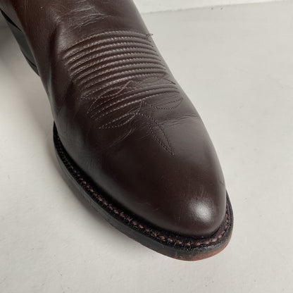 Vintage Tony Lama Buffalo Calf Cowboy Boots | 1960s-1970s | Narrow | Men’s 11 B