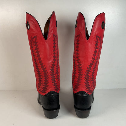 Vintage Nocona Buckaroo Cowboy Boots 12 D USA Made