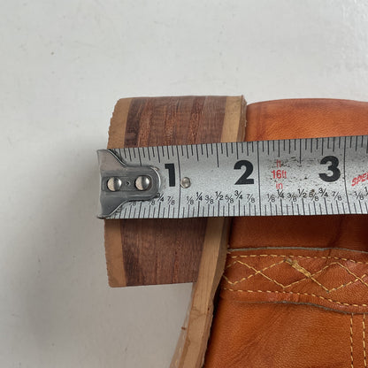 Vintage Women’s Longhorn Campus Boots 8 M USA Made Chunky