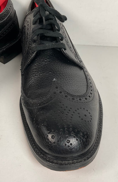 Vintage Nunn Bush Derby Shoes | Brogue | Longwing | 1970s-1980s | Men’s 11 D