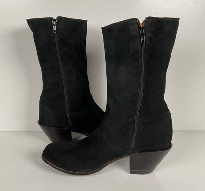 Lucchese Classics Handmade | Prototype Sock Booties | Nubuck Suede | Women’s 8 B