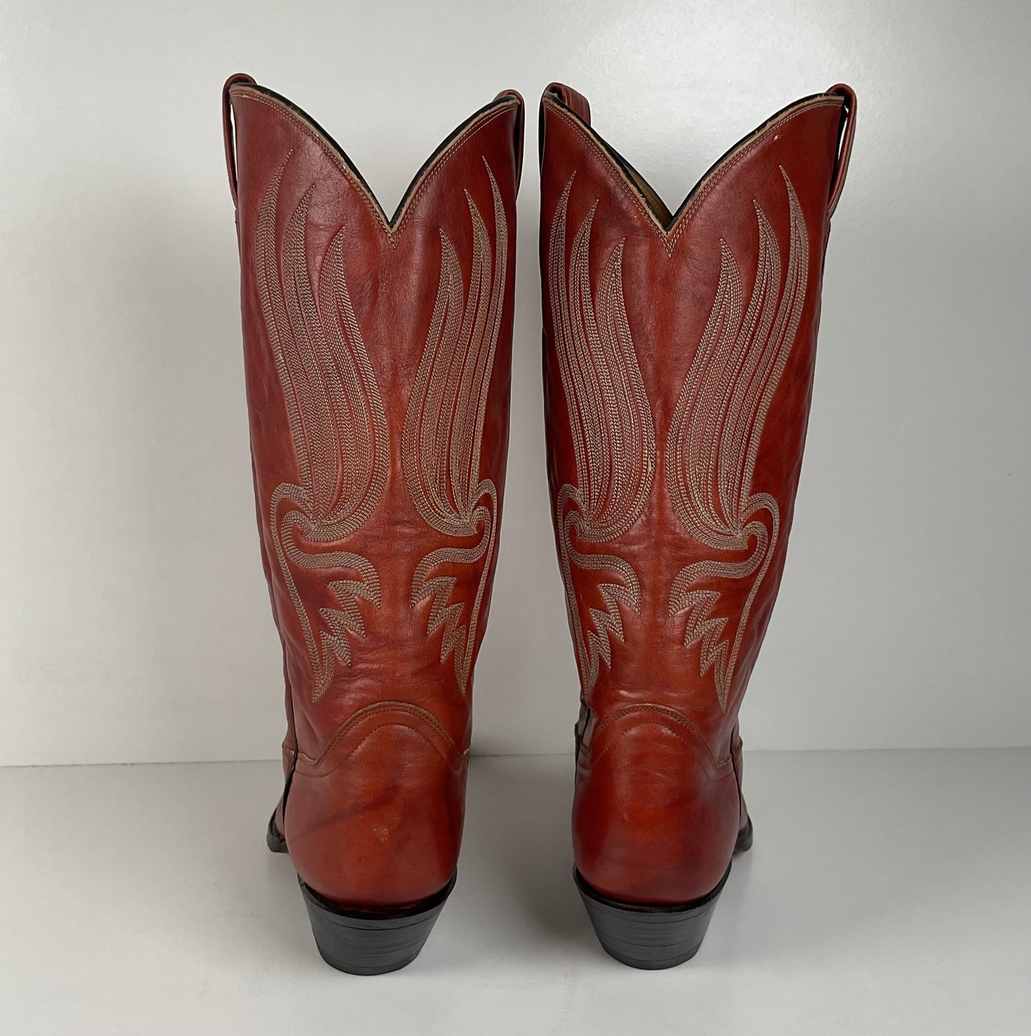 Vintage Tony Lama Chocolate Cow Cowboy Boots | Gold Label | Men’s 8 | Women’s 9