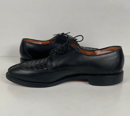 Vintage Allen Edmonds | Hersey Derby Shoes| Basket Weave | Split Toe | Men’s 11