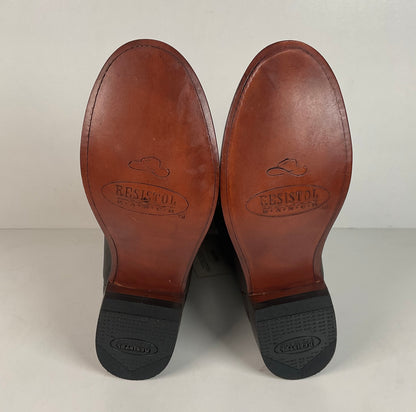 Lucchese for Resistol Ranch Cowboy Roper Boots | Brown Calf | Men’s 8 D