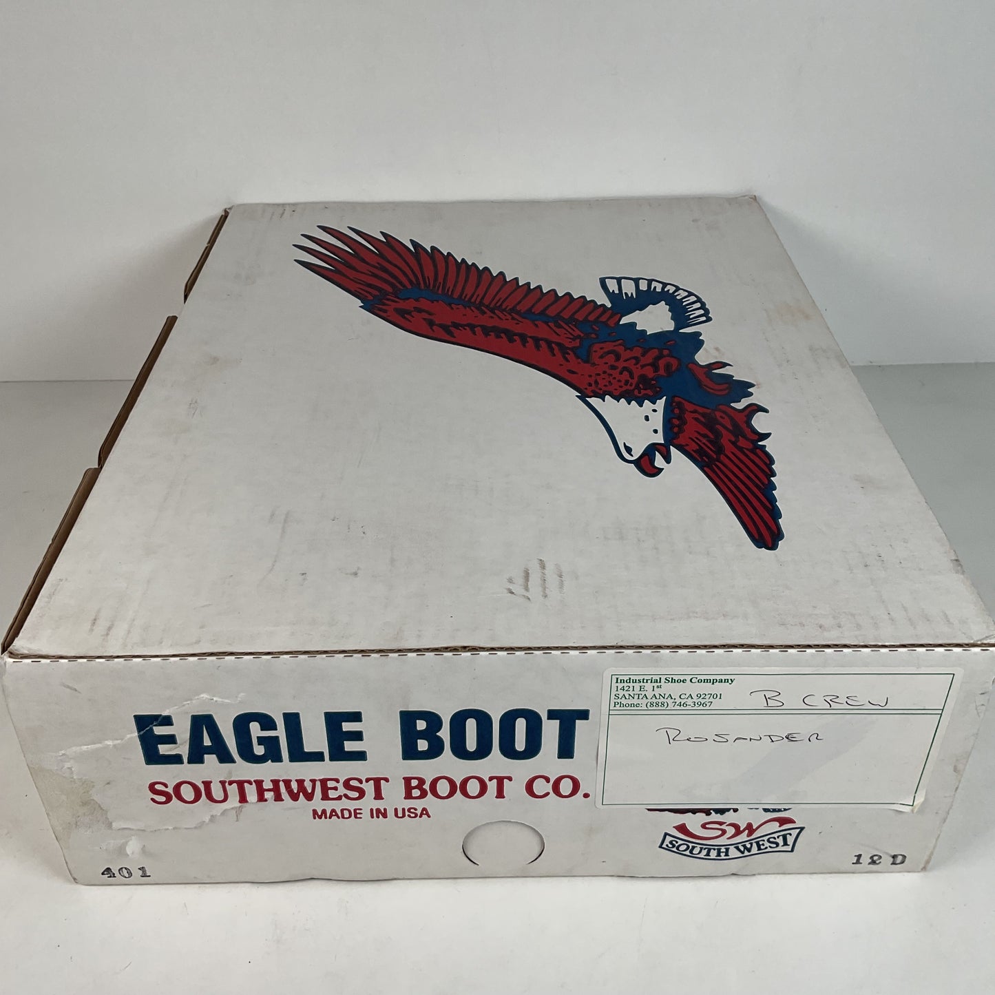 Southwest Boot Company | Patrol Boots | Safety Toe | USA Made | Men’s 12 D
