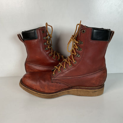 Vintage Chippewa Crepe Sport Boots 11 D USA Made Soft Toe