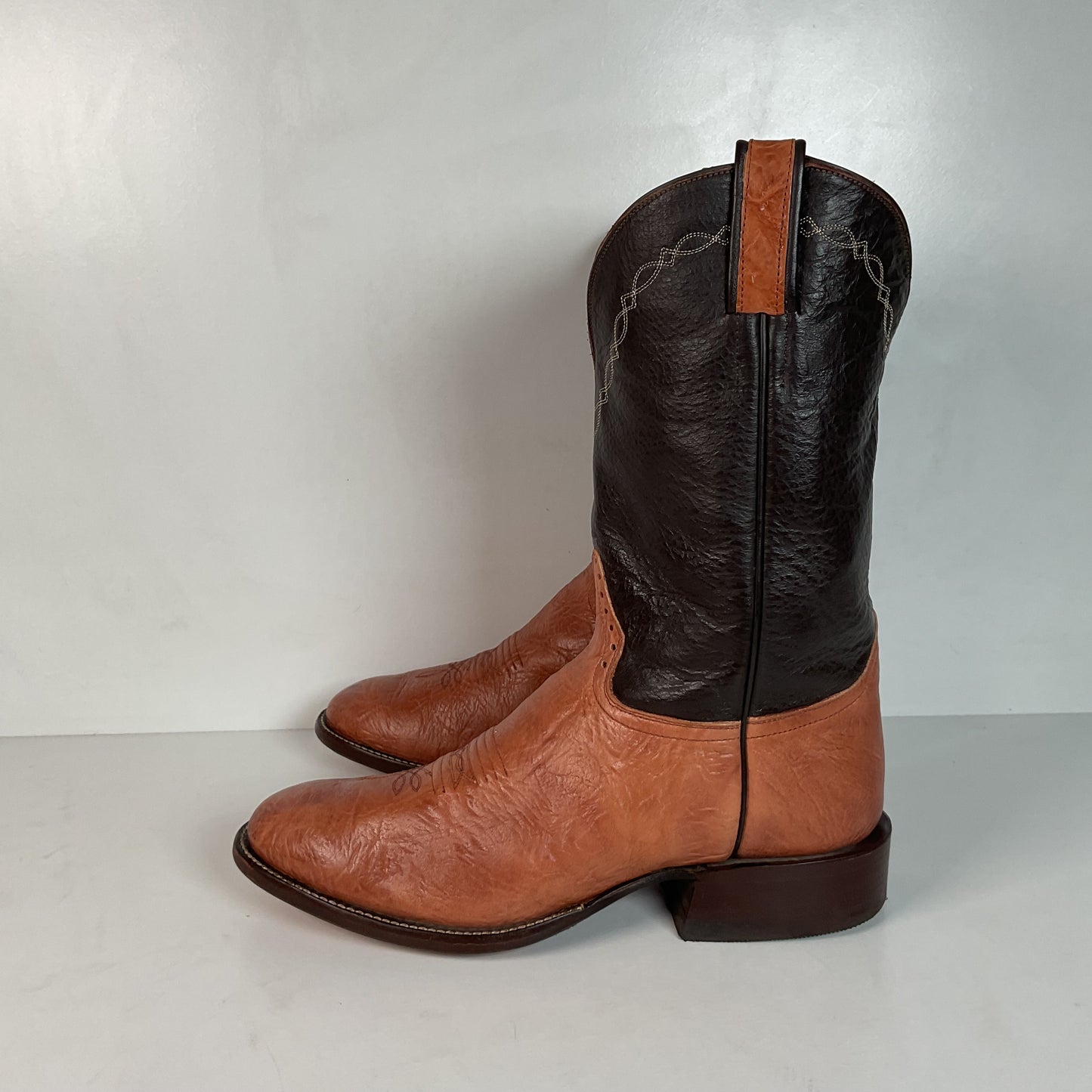 Carter’s Honcho Roper Boots 11.5 E Custom USA Made Bozeman