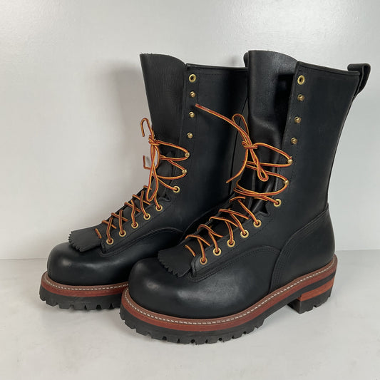 Hoffman Safety Toe Linesman Boots | USA Made | Men’s 10.5 D