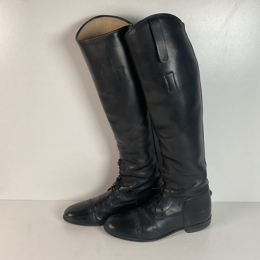 Der Dau Equestrian Riding Boots | Polo | Black Calf | Custom Made | Women’s 8.5