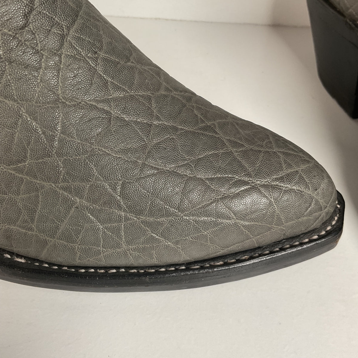 No Name Boot Company | Custom Elephant Cowboy Boots | Extra Wide | Men’s 10