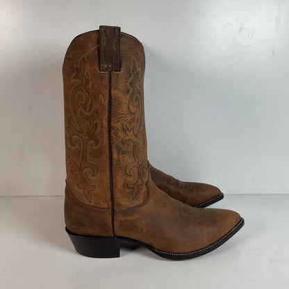 Vintage Justin Bay Apache Cowboy Boots 12 EE USA Made
