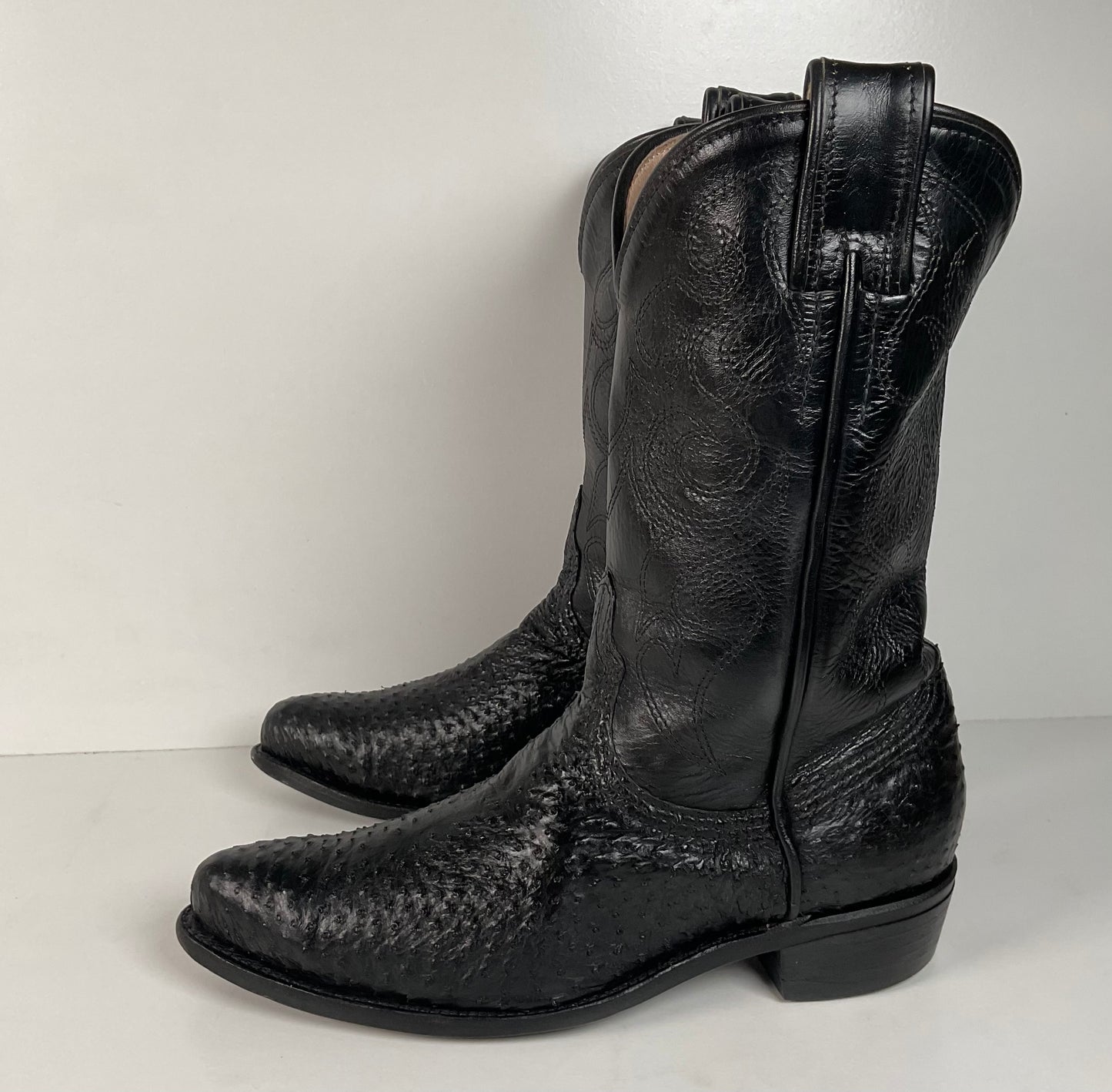 Custom Turkey Quill Cowboy Boots | USA Made | Gallapava | Men’s 9.5 D