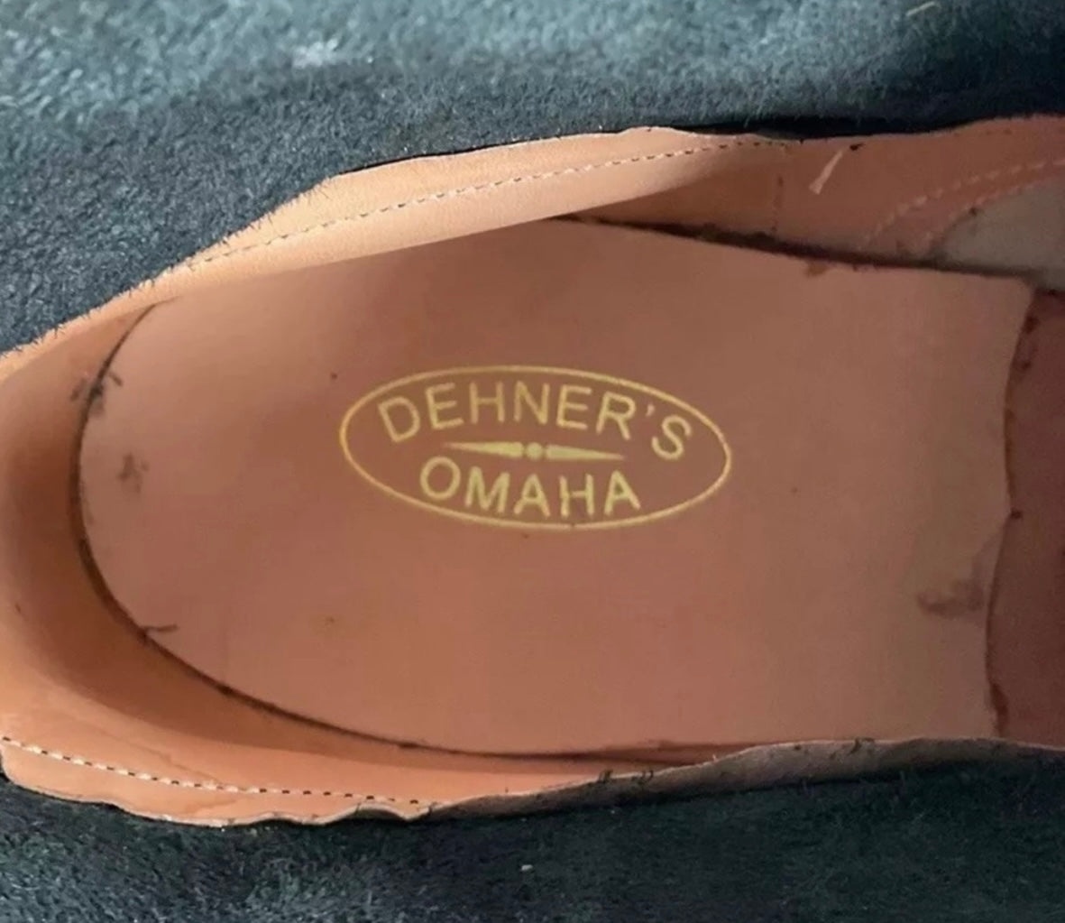Dehner Laced Jodhpur Riding Shoe | Black Calfskin | Cap Toe | Men’s 10 E