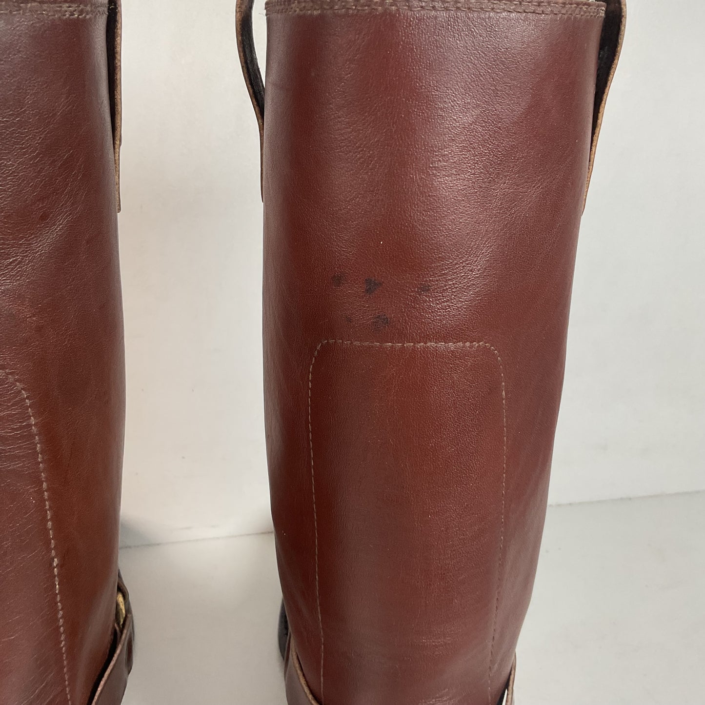 1970s Rodeo Harness Motorcycle Boots 9.5 D USA Made