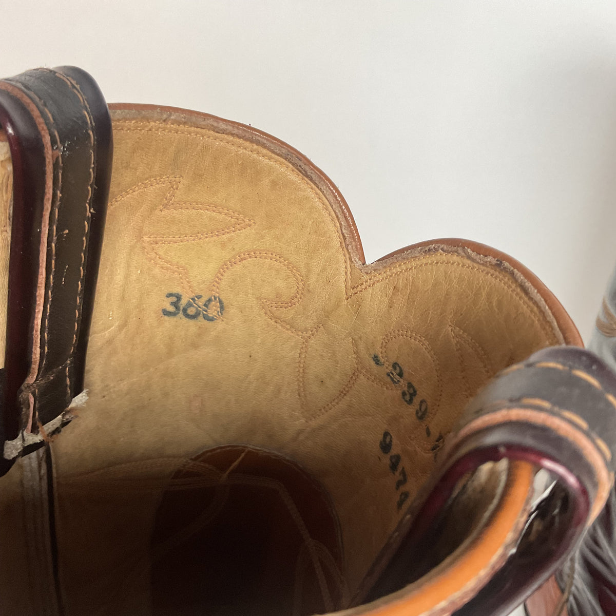 Vintage Tony Lama Teju Lizard Cowgirl Boots | Patent Leather | 6 C | Women’s 7