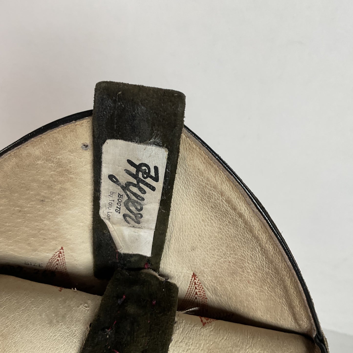 Vintage Hyer Cowboy Boots | 1980s | Olive Green Suede | Women’s 6.5 B