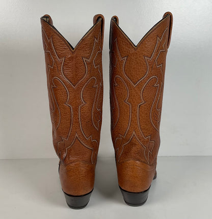 Vintage Dan Post Bullhide Cowgirl Boots | USA Made | Extra Narrow | Women’s 7 A