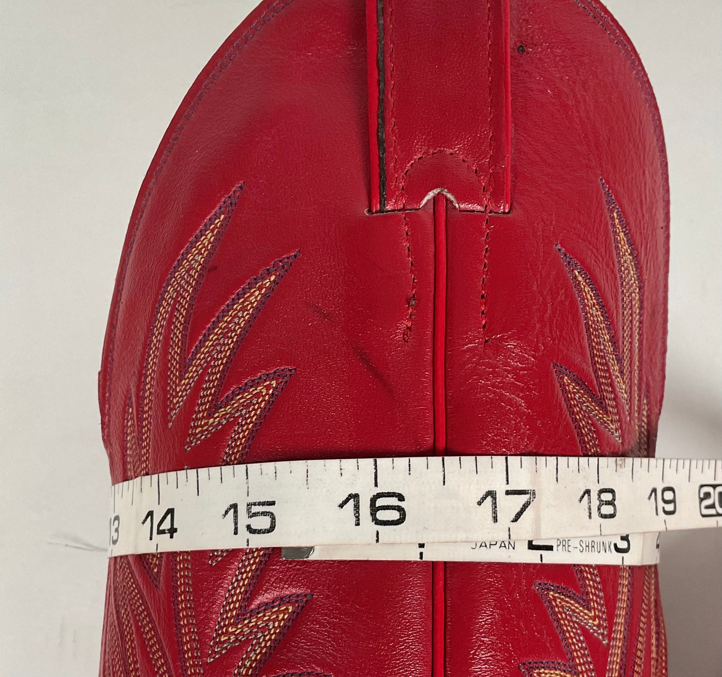Vintage Justin Teju Lizard Cowboy Boots | USA Made | Ruby Red | Men’s 10.5 D