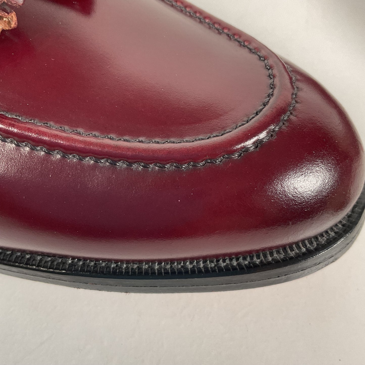 Vintage Allen Edmonds Saratoga Tassel Loafers | Burgundy Calf | Men’s 10 B