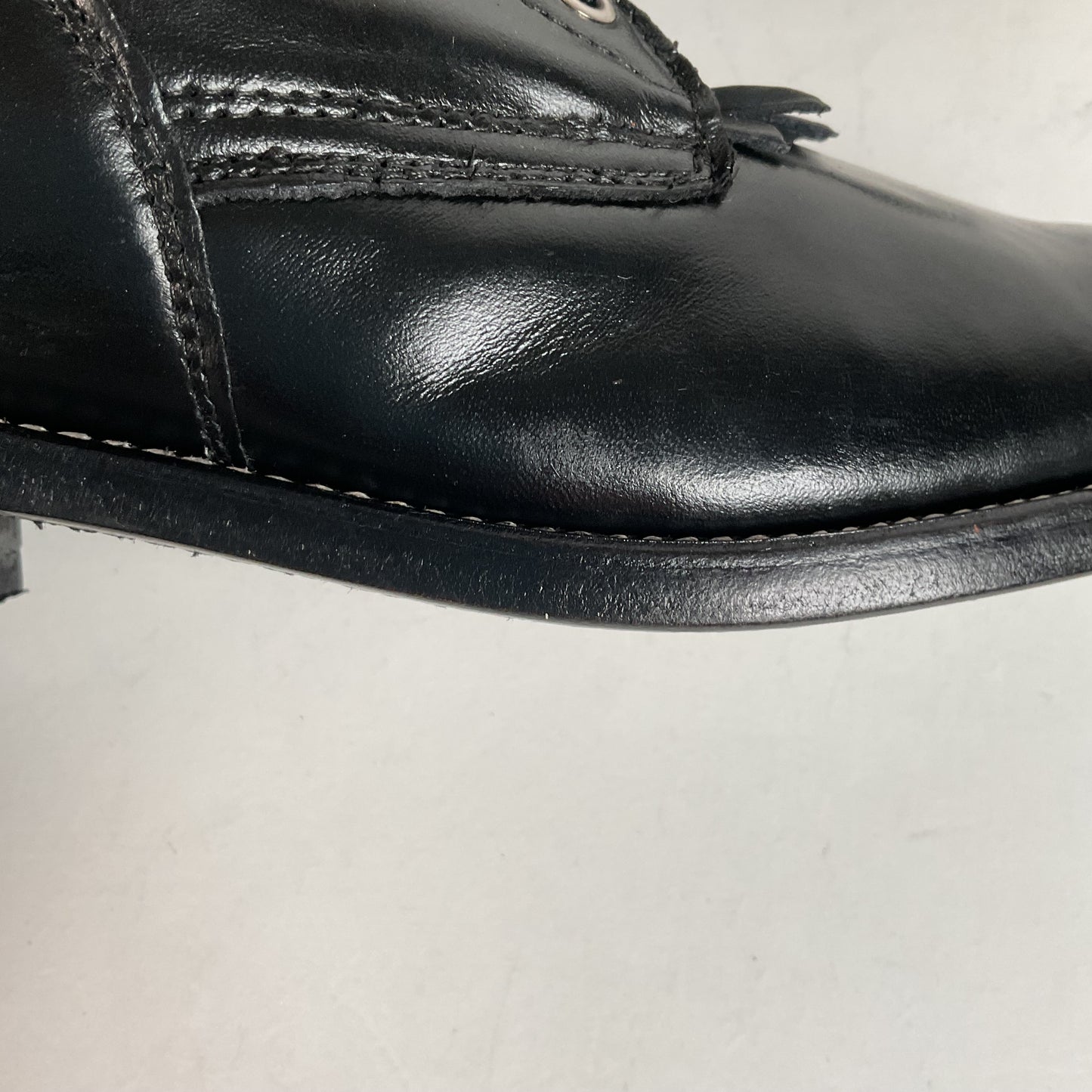 Vintage J. Chisholm Kiltie Packer Boots Men’s 8 D | Women’s 9 USA Made Lace Up