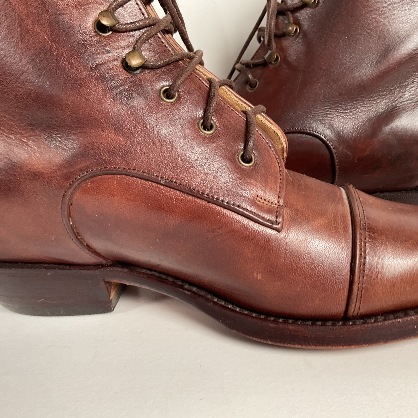 Vintage Dan Post Victorian Lace Up Boots | Spanish Collection | Women’s 8 M